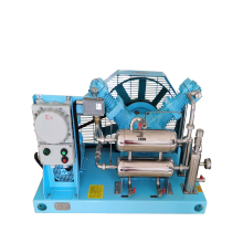 10m3 200bar 50L cylinder filling 20Nm3/h 30Nm3/h 50Nm3/h Oil-free Oxygen Gas Booster Compressor